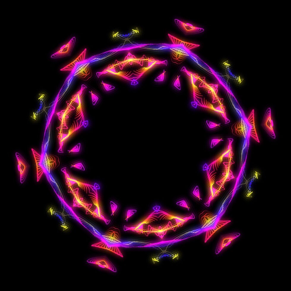 vision looks like kaleidoscope